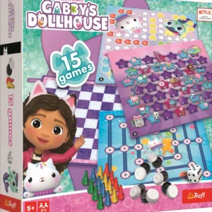 Trefl Gabbys Dollhouse Set 15 Jocuri Clasice