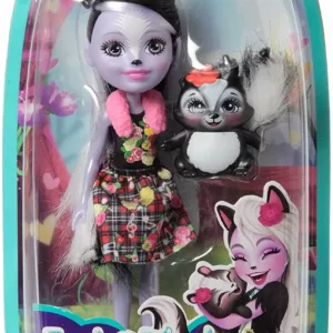Enchantimals Papusi Cu Animalute Sage Skunk Si Caper