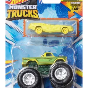 Hot Wheels Monster Truck Si Masinuta Metalica Midwest Madness
