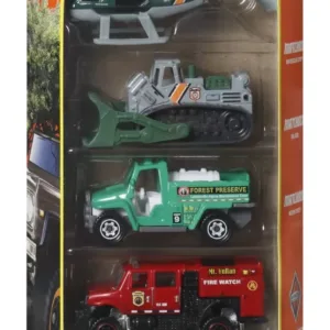 Matchbox Set 5 Masinute Metalice Mbx Wildfire Rescue Scara 1:64