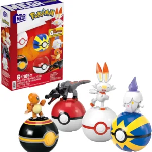 Pokemon Mega Set 4 Bile Echipa De Foc