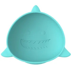 Set 2 Castronele Cu Ventuza Silicon Melii Model Rechin