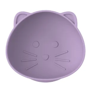 Set 2 Castronele Cu Ventuza Silicon Melii Model Pisica