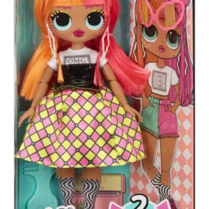 L.o.l. Surprise! Omg Neonlicious Papusa Fashionista Cu Accesorii