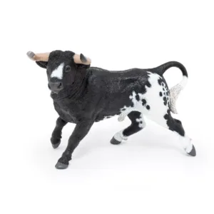 Papo Figurina Taur Spaniol Negru
