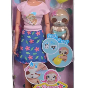 Papusa Steffi Cu Prietenul Somnoros