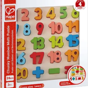 Hape Puzzle Matematica Chunky