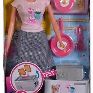 Papusa Steffi Serveste Micul Dejun