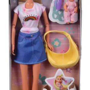 Steffi Love Papusa Steffi Cu Port Bebe