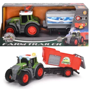 Dickie Fendt Tractor Cu Remorca