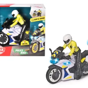 Motocicleta De Politie 17cm