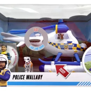 Pompierul Sam Elicoperul De Politie Wallaby