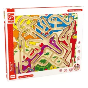Hape Labirint Magnetic Zoo'm - Distractie La Dublu