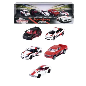 Majorette Masinute Metalice Pachet Cadou Toyota 5 Masini