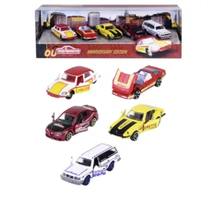 Majorette Masinute Metalice Pachet Aniversar 60 De Ani 5 Masini