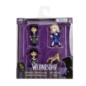 Jada Wednesday Set 4 Figurine Metalice 6.5cm