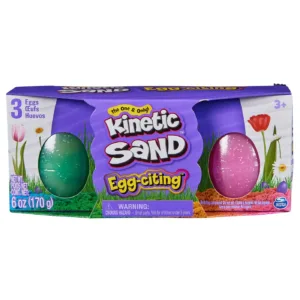 Kinetic Sand Pachet 3 Oua Cu Surpriza