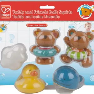 Hape Set Teddy Si Prietenii