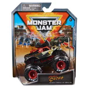 Monster Jam Masinuta Metalica Pirate's Curse Scara 1 La 64