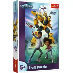 Puzzle Trefl 100 Transformers Echipa Magnifica