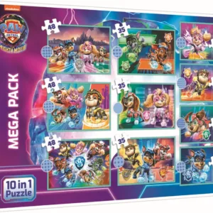 Puzzle Trefl 10in1 Patrula Catelusilor Echipa Cateilor