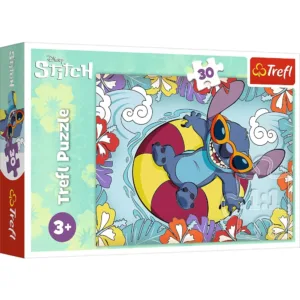 Puzzle Trefl 30 Stitch In Vacanta