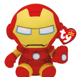 Plus Ty 15cm Beanie Babies Marvel Iron Man