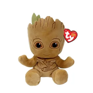 Plus Ty 15cm Beanie Babies Soft Marvel Groot