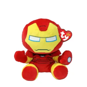 Plus Ty 15cm Beanie Babies Soft Marvel Iron Man