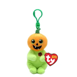 Plus Breloc Ty 8.5cm Beanie Bellies Dovleac Hollow