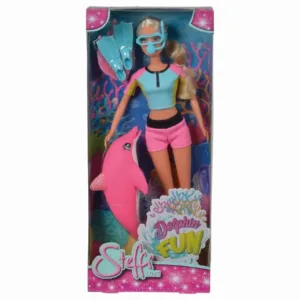 Papusa Steffi Cu Delfin