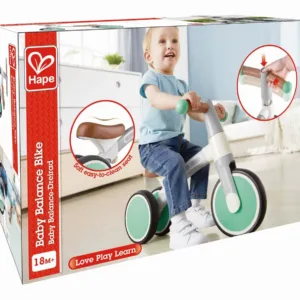 Hape Bicicleta De Echilibru Verde Cu 3 Roti