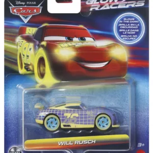 Cars Glow Racers Masinuta Metalica Will Rusch 1:55