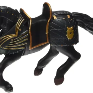 Papo Figurina Cal Negru In Armura