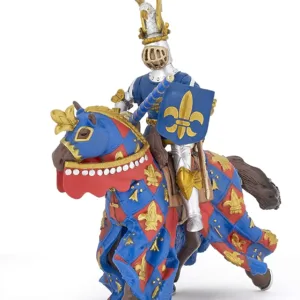 Papo Figurina Cavaler Crin Albastru