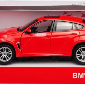 Masinuta Metalica Bmw X6m Rosu Scara 1 La 24