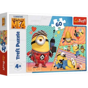 Puzzle Trefl 60 Despicable Me 4 Minionii Fericiti