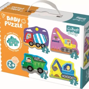 Puzzle Trefl Baby Clasic Utilaje La Treaba 18 Piese