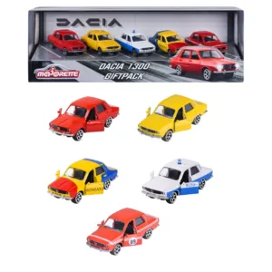 Majorette Dacia 1300 Set 5 Masinute Metalice Scara 1:64