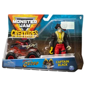 Monster Jam Macheta Blestemul Piratilor Si Capitanul Negru