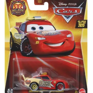 Masinuta Metalica Cars3 Radiator Springs Race And Rescue Personajul Fulger Mcqueen