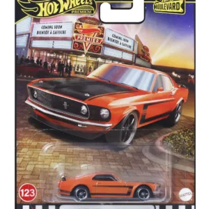 Hot Wheels Premium Boulevard Masinuta Metalica Ford Mustang Boss 302 69 Scara 1:64