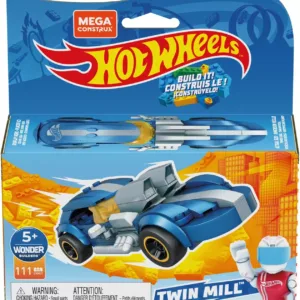Hot Wheels Mega Masinuta Construibila Twin Mill