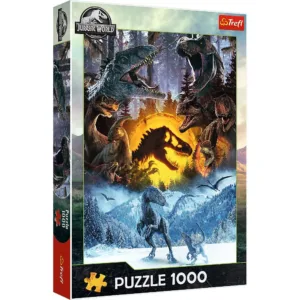 Puzzle Trefl 1000 Jurassic World In Lumea Jurassic Park