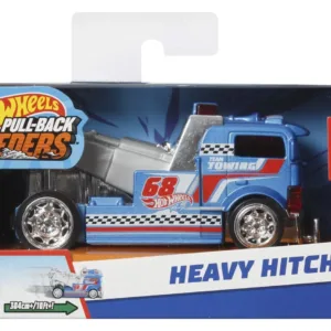 Hot Wheels Masinuta Metalica Cu Sistem Pull Back Heavy Hitcher Scara 1:43
