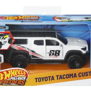 Hot Wheels Masinuta Metalica Cu Sistem Pull Back Toyota Tacoma Custom Factory Fresh Scara 1:43