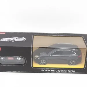 Masina Cu Telecomanda Porsche Cayenne Turbo Negru Cu Scara 1 La 24