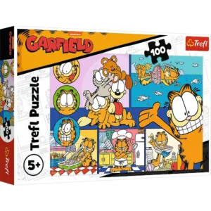 Puzzle Trefl 100 Lenesul Garfield