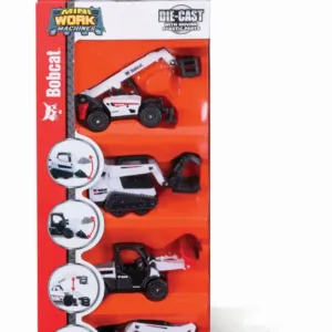 Maisto Set 4 Utilaje Bobcat
