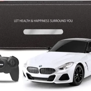 Masina Cu Telecomanda Bmw Z4 Roadster Alb Scara 1 La 18